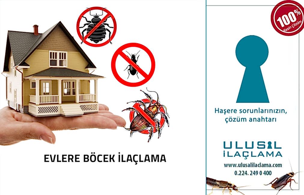 EVLERE BÖCEK İLAÇLAMA...