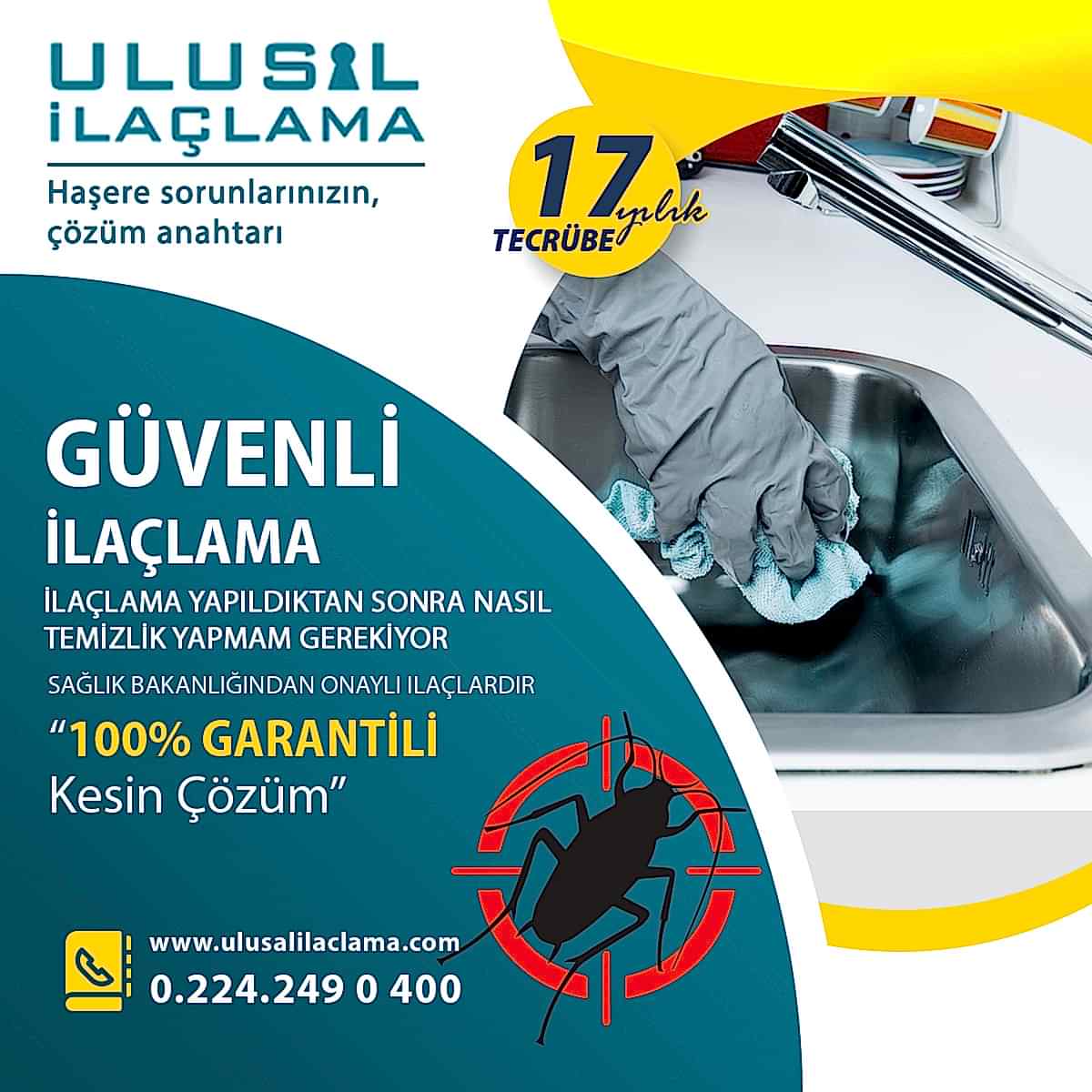 İLAÇLAMA YAPILDIKTAN SONRA NASIL TEMİZLİK YAPMAM GEREKİYOR...