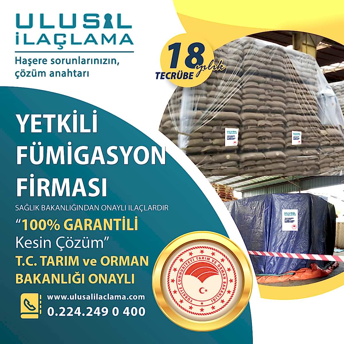 YETKİLİ FÜMİGASYON FİRMASI...