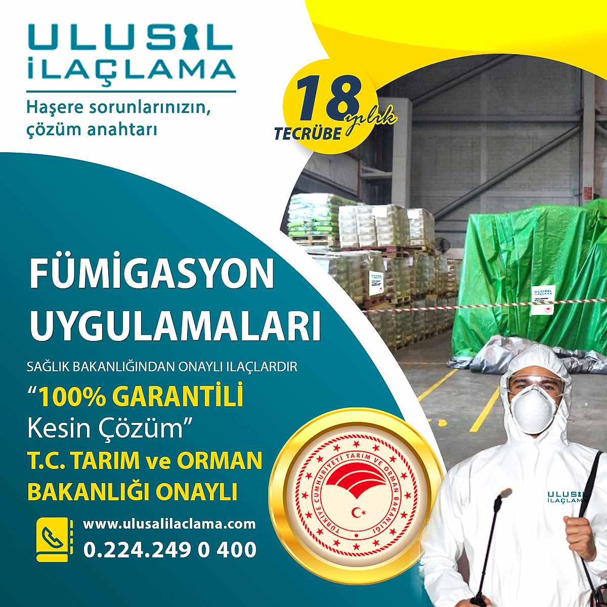 FÜMİGASYON UYGULAMALARI...