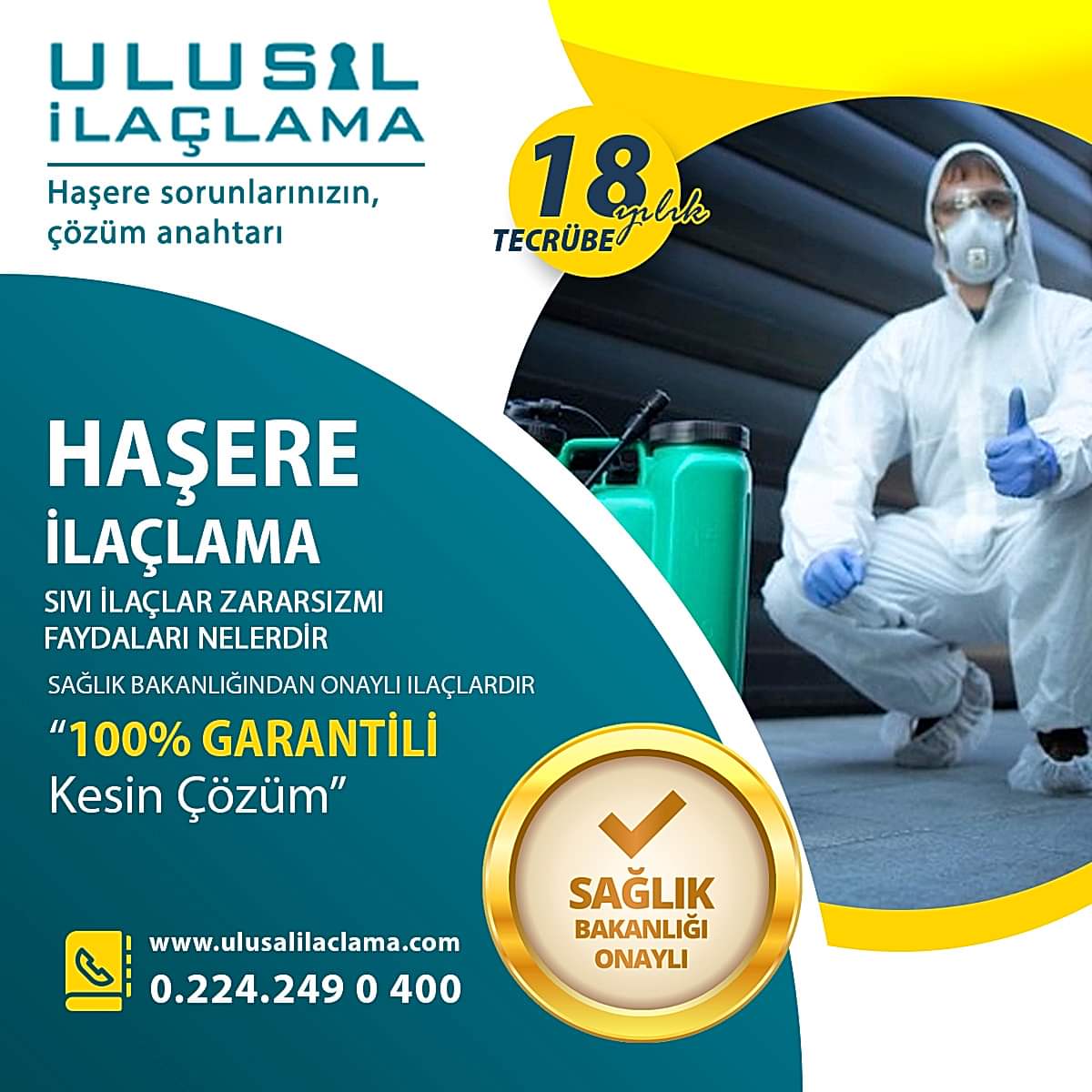 Evinizde veya iş yerinizde haşere kontrolü ve ilaçlama ...