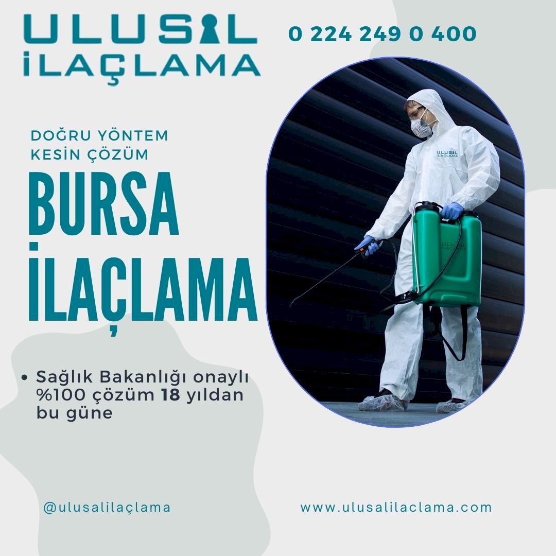 Bursa ilaçlama hizmetleri...