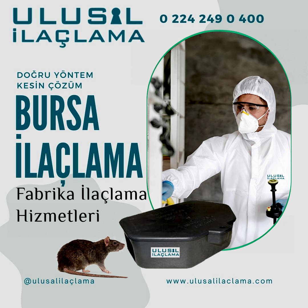 Fabrika İlaçlama Hizmetleri - Ulusal İlaçlama...