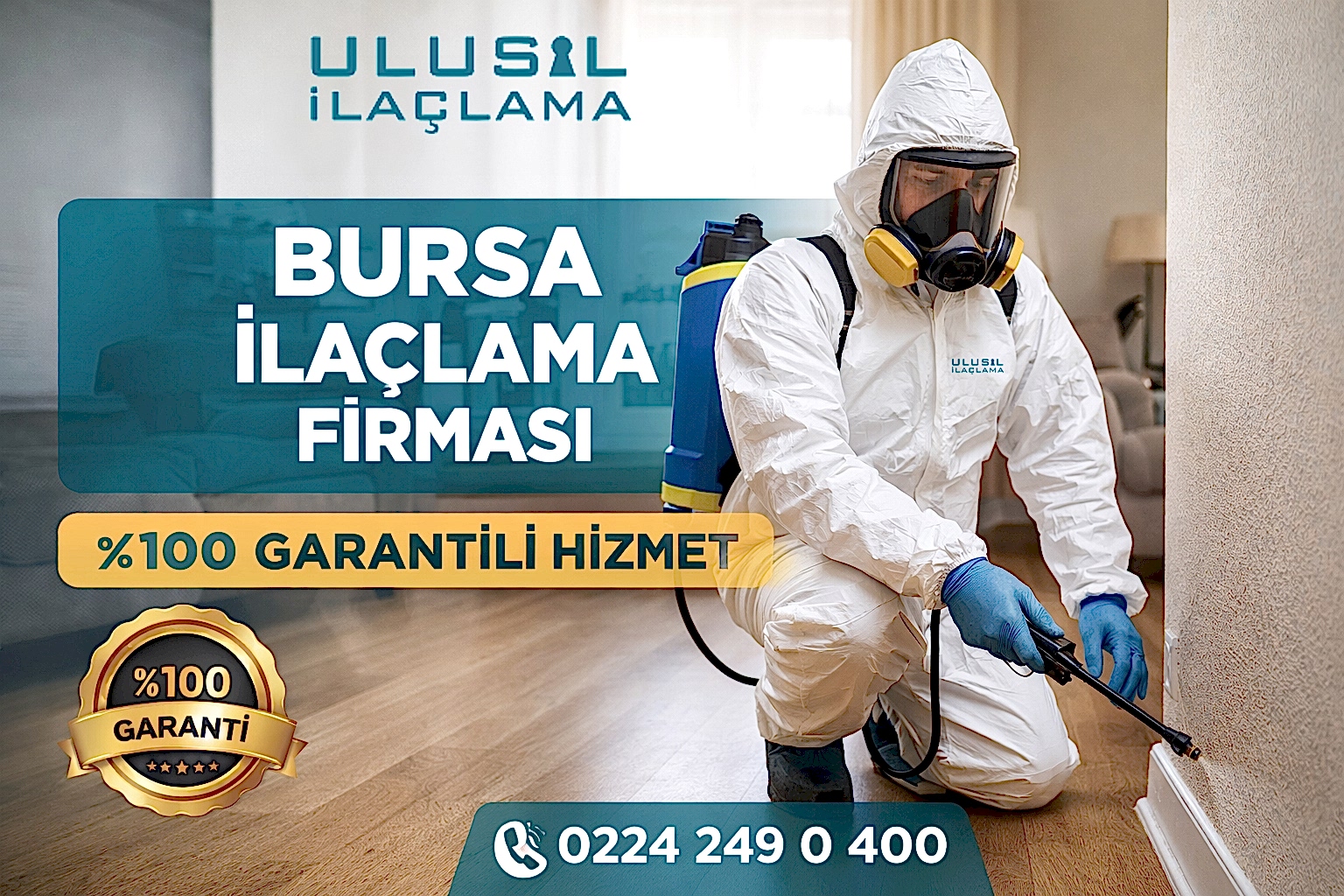 Bursa İlaçlama Firması | %100 Garantili Sağlık Bakanlığı Onaylı Profesyonel Hizmet...