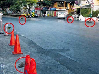 Bebek'te fare paniği ...