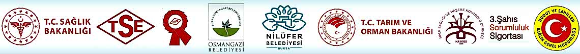 bursa ilaçlama sağlık bakanlığı onaylı